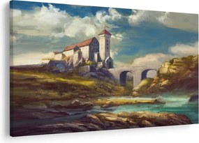 Tablou - Castelul medieval (90x60 cm)