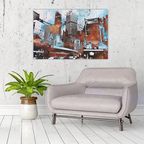 Tablou - Zgârie-nori (90x60 cm)