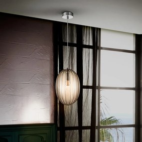 Pendul design modern decorativ Ovila 20cm cognac SV-752183