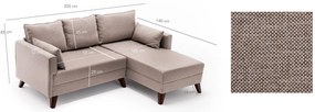 Canapea extensibilă Bellina (bej) (D). 1063021