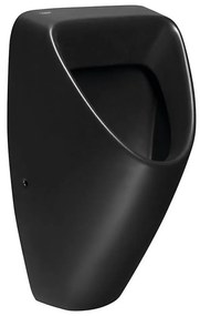 Bruckner - Pisoar SCHWARN, racordare şi evacuare pe spate, cu sistem de spălare încorporat, 6V DC, negru