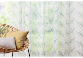 Perdea albă/verde 300x260 cm Seva – Mendola Fabrics