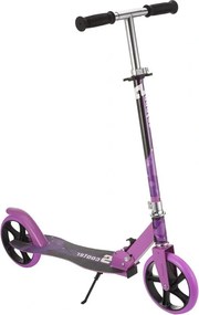 Trotineta copii si adolescenti NOVOKIDS™ Storm EVO PRO, Maxim 100 kg, Functie Super Brake, Maner reglabil pe inaltime, Diametru roata 200 mm, Mov