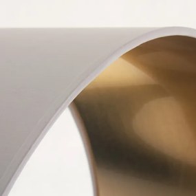 Lustră pe cablu ALBA 1xE27/15W/230V d. 40 cm alb/auriu