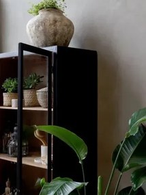 Vază decorativă tip oală, stil antic, culoare patină naturală, din polirasină, „Heritage”