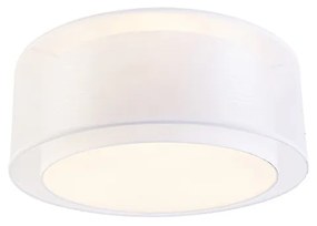 Plafoniera moderna alba 50 cm 3 lumini - Drum Duo