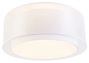 Plafoniera moderna alba 50 cm 3 lumini - Drum Duo
