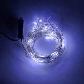 decoLED LED șirag luminos - 12x1.5 m, alb rece, 180 diode