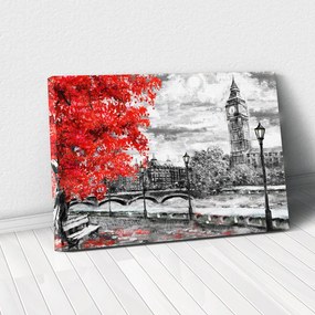 Tablou Canvas - Autumn in London 50 x 80 cm