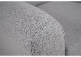 Fotoliu VIVA, gri, cu aripi