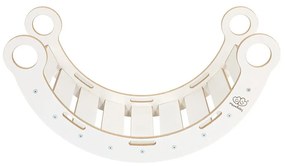 Leagăn alb-bej din lemn de pin 39x75x38 cm Montessori – Meowbaby