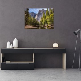 Tablou - Sub Piatra Yosemite (70x50 cm), în 40 de alte dimensiuni noi