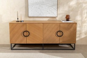 Comoda GRANDEZZA 180cm stejar natural