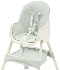 Baby Mix Scaun de masă Nora verde , 51 x 43 x 27cm