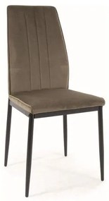 Scaun Bucatarie Si Dining ATOM Catifea Olive  Bluvel 77