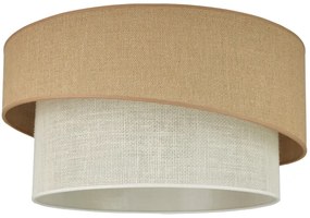 Brilagi - Lustr SHINE 1xE27/15W/230V pr. 50 cm bej/crem