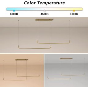 Lustră LED dimabilă pe cablu Immax NEO 07228L PATTINI LED/53W/230V Tuya + telecomandă