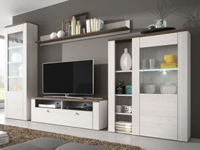 Mobilier living Larita Typ 10 (sibiu larche + Stejar sonoma trufă). 1030519