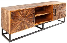 Comoda TV din lemn de mango Wood Art 145 cm