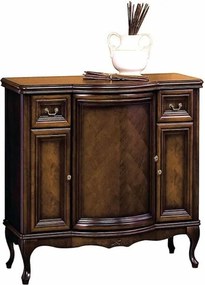 Comodă lemn masiv Weston VI m, 120,5 × 51,5 × 97,5 cm