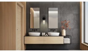 Searchlight 29981BK - Aplică de perete IMPERIAL 1xG9/7W/230V neagră