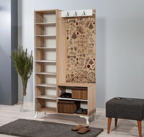 Mobilier hol Ivonne 731 (Stejar sonoma). 1088629