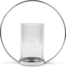 Sfeșnic pentru lumânări pastilă din metal Elana – Zilverstad