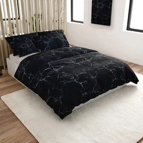 Lenjerie de pat bumbac Tempesta neagra