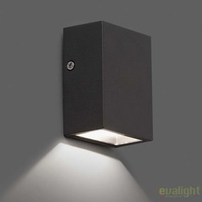 Aplica LED de perete exterior IP44 CANON-2 gri inchis 70566N