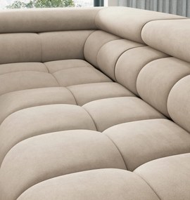 Coltar extensibil Ferruce cu tetiere reglabile L276 cm