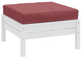 vidaXL Pernă de paleți, melanj roșu, 60x60x9,5 cm, material textil