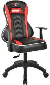 Fotoliu de birou gaming Vamivo 2 (roșu + negru) . 1093820