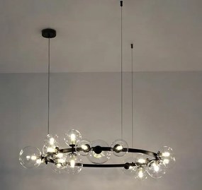 Lustra moderna cu 20 de surse de lumina LINEA R120