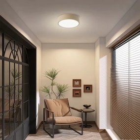 Brilagi - Plafonieră LED POOL, 18W, 230V, 3000/4500/6000K, Ø 20 cm, bej