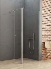 New Trendy New Soleo cabină de duș walk-in /sticlă transparentă K-0345