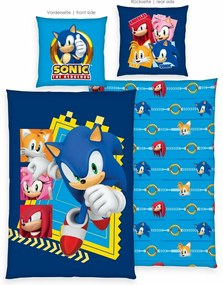 Lenjerie de pat din bumbac Herding Sonic, 135 x200 cm, 80 x 80 cm