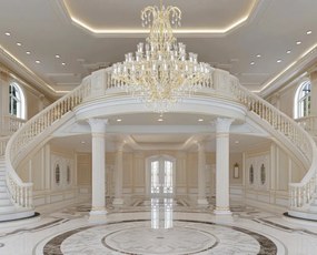 Candelabru Cristal Bohemia Exclusive 54 brate EMPEROR ROBERT