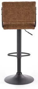 Scaun de bar Marlen, maro/negru