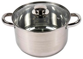 Cratita Floria din Inox cu Capac Capacitate 4L