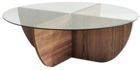 Masă de cafea Lily Walnut