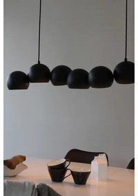 Lustră pe cablu Markslöjd 108860 CUPOLO 7xE14/40W/230V negru