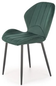 Scaun K538 velvet verde inchis H85 cm