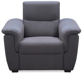 Fotoliu, textil Gri, la comandă, BORN
