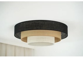 Brilagi - Lustr ASPEN LUNETA LED 12W 230V pr. 60 černá/béžová/krém