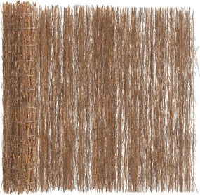 vidaXL Gard din vreascuri, 400 x 100 cm