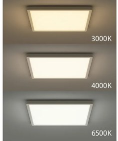 Plafonieră LED 40W/230V 3000/4000/6500K 50x50 cm alb