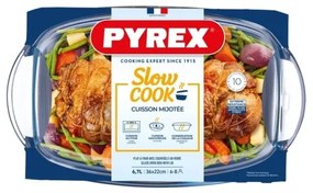 Tavă de copt cu capac PYREX, 6,7 l
