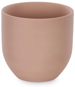 Suport de lumanare din ceramica Culoare roz inchis, SHIRE