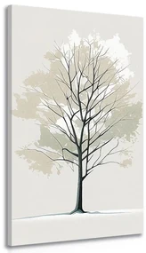 Tablou copac în design minimalist