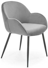 Scaun tapitat K480 - Gri